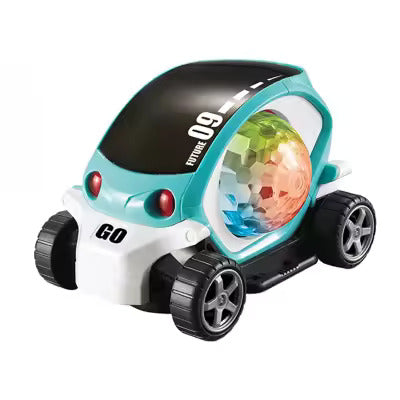 3D light rotating  traffic vehicle car toy